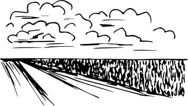 Bir yolun vektör illüstrasyonuName