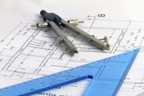 Technical drawing — Stock Photo, Image