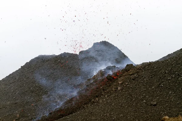 Volcano eruption — Stock Photo, Image
