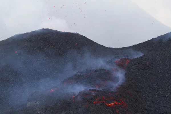 Volcano eruption — Stock Photo, Image