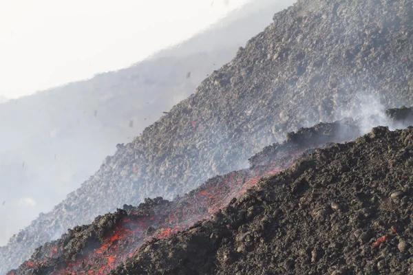 Lava channel — Stock Photo, Image