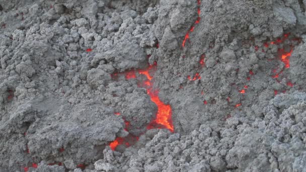 Detalle de lava — Vídeos de Stock
