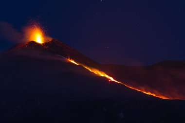 Mount Etna clipart