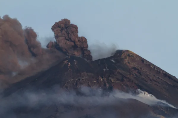 Ceniza volcánica Imagen de archivo