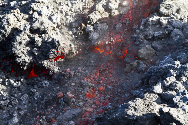 Volcanic eruption