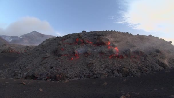 Sopečná erupce — Stock video