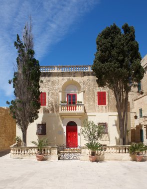 Renkli ev Mdina, Malta