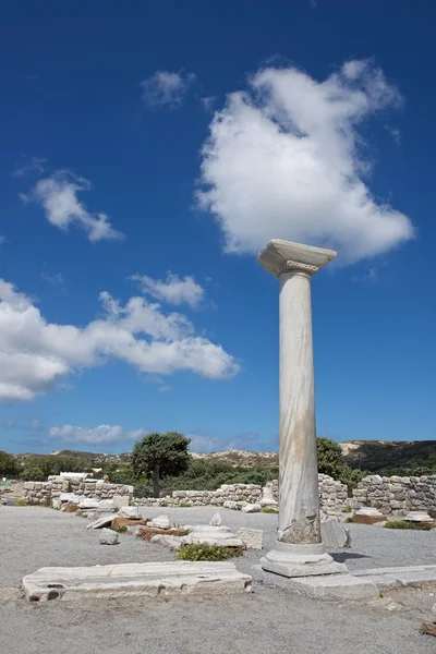科斯，希腊。希腊 Dodecanesse kos 旅游城，科斯市的建筑地点 — 图库照片