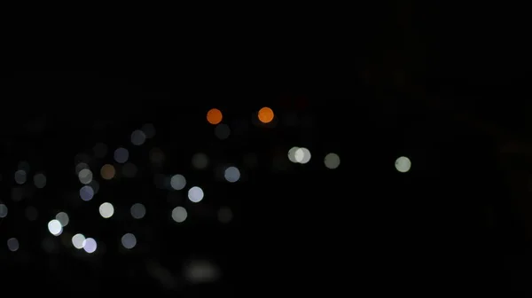 Bulanık Görüntü Tepe Işıkları Evi Doldurdu — Stok fotoğraf