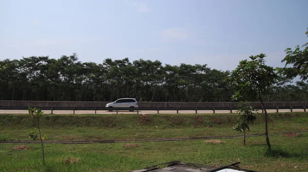 Atmosfera Área Descanso 360 Trans Java Batang Semarang Toll Road — Fotografia de Stock