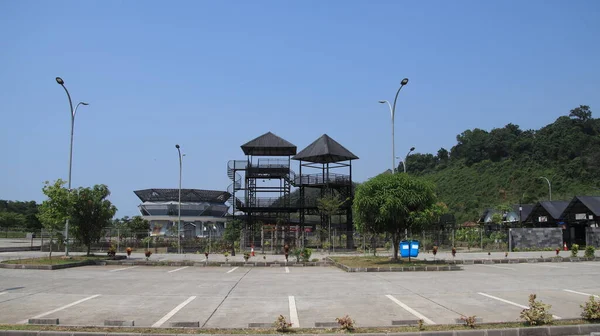 Atmosphere Rest Area 360 Trans Java Batang Semarang Toll Road — Stock Photo, Image