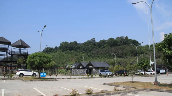 Atmosfera Área Descanso 360 Trans Java Batang Semarang Toll Road — Fotografia de Stock
