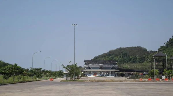 Atmosphere Rest Area 360 Trans Java Batang Semarang Toll Road — Stock Photo, Image