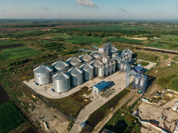 Zeer grote korrel lift gefilmd vanuit een vogelperspectief — Stockfoto