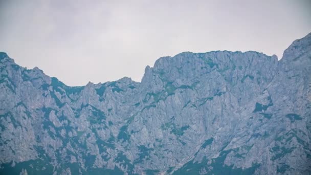 Фотосъемка Гор Канин Долины Соча Словении Стороны Границы Словении — стоковое видео