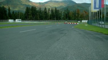 Motosikletçi parça rekabet spor sürmek