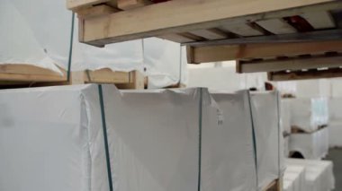  Fabrika üzerinde çalışma çatal kaldırma kamyonu