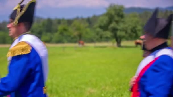 L'armée française qui marche au combat — Video