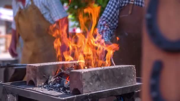 Procédure de consommation de fer dans l'usine de forge — Video