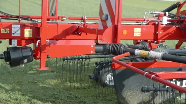 Die Ausstellung landwirtschaftlicher Maschinen in Slowenien — Stockvideo