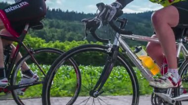 Bisiklet maraton rekabet Vrhnika çevresinde