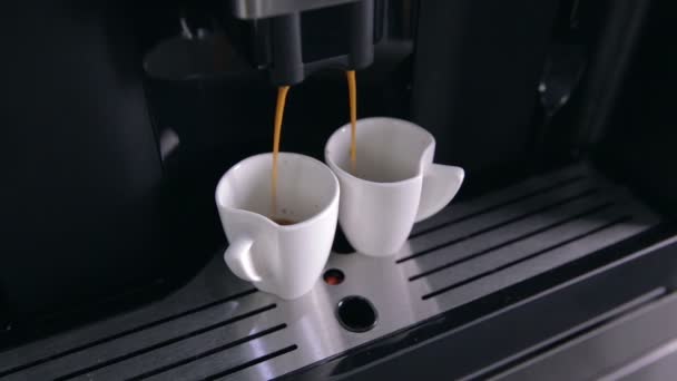 Máquina haciendo café — Vídeos de Stock