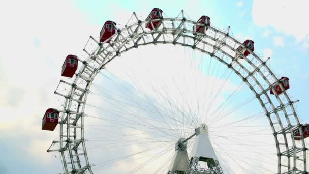 Modelo de roda gigante em Viena — Vídeo de Stock