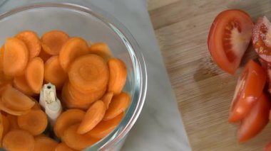 aşçı Smoothie hazırlık