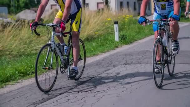 Διαγωνισμός μαραθωνίου ποδηλάτων γύρω από Vrhnika — Αρχείο Βίντεο