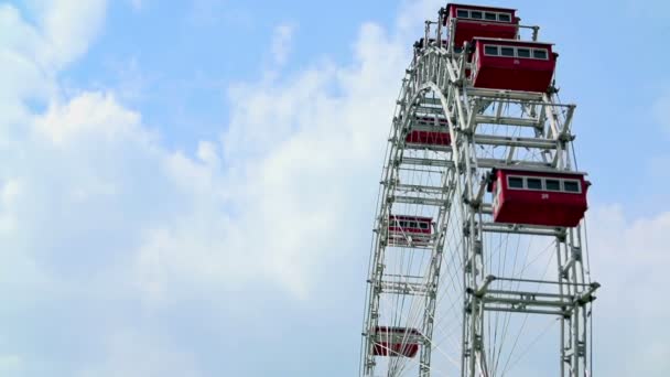 Modell av Giant Ferris Wheel — Stockvideo