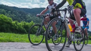 Bisiklet maraton rekabet Vrhnika çevresinde