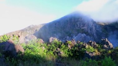 Mount Batur volkan güzel görünümünden