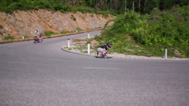 Longboard genç patenci