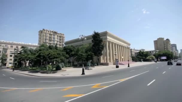 Museumszentrum in Baku — Stockvideo