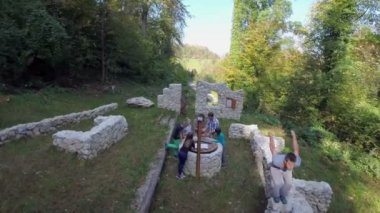 Hazine avı Kalesi yıkılmış planya