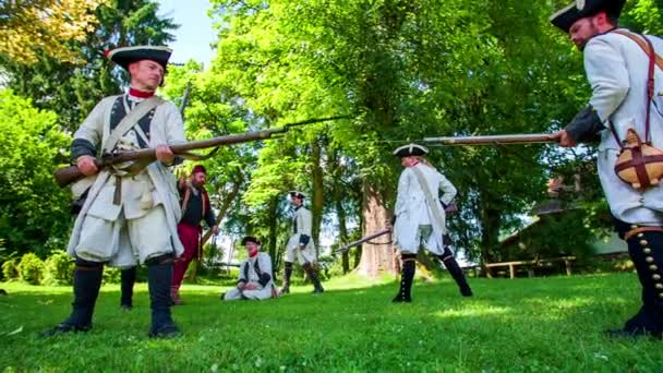 Camp d'entraînement d'une armée française — Video