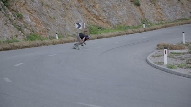 Compétition de skate Longboard — Video