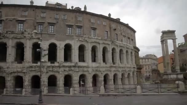 El Coliseo en Roma, Italia — Vídeos de Stock