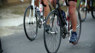 Bisikletçiler Bisiklet Maratonu Slovenya sürme