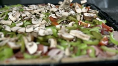 Malzemeler hamur tüm ekleme