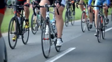 Bisikletçiler Bisiklet Maratonu Slovenya sürme