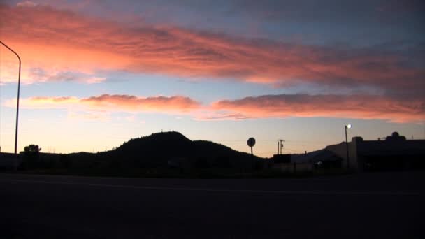 Vista del paesaggio americano . — Video Stock