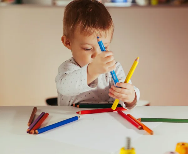 男の子の絵 — ストック写真