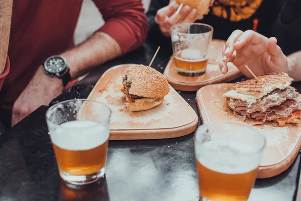 Fast-Food-Essen — Stockfoto