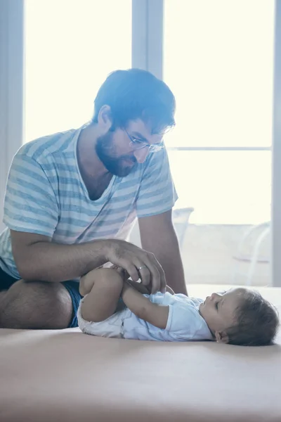 Vater und Sohn — Stockfoto