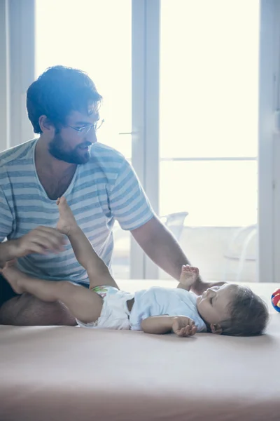 Vater und Sohn — Stockfoto