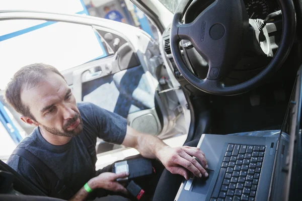 En el servicio automático — Foto de Stock