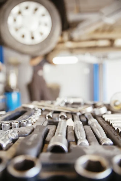 En el servicio de reparación — Foto de Stock