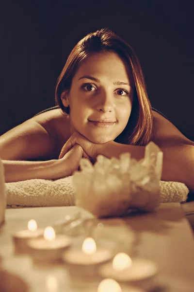 Relaxing At The Spa — Stock Photo, Image