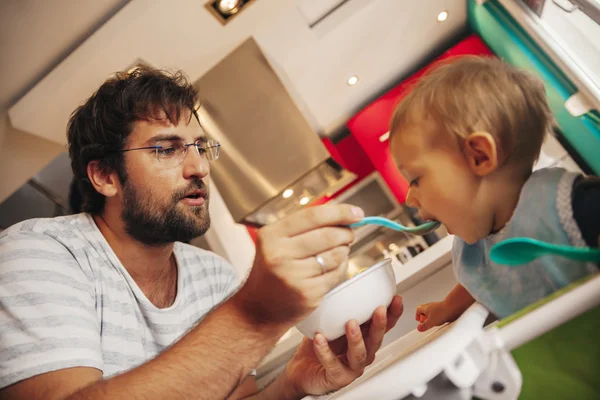 Pai e filho — Fotografia de Stock